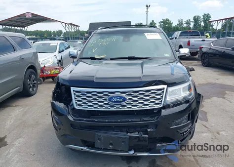 2017 Ford Explorer Platinum from USA, damaged, VIN 1FM5K8HT3HGD80009